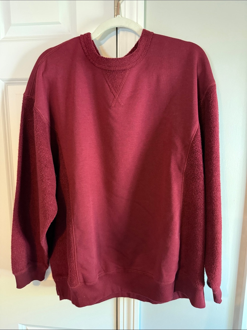 aerie Crewneck Sweatshirt - Maroon